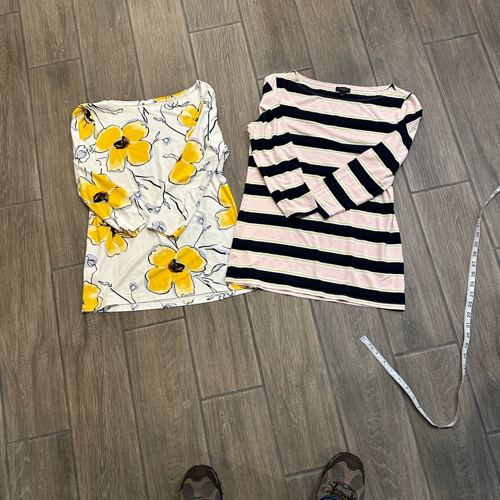 Ann Taylor Top bundle. 3/4 sleeve cotton. Size small